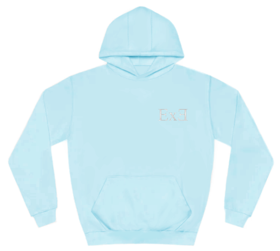 Ex Unisex Hoodie Light turquoise Example Clothing