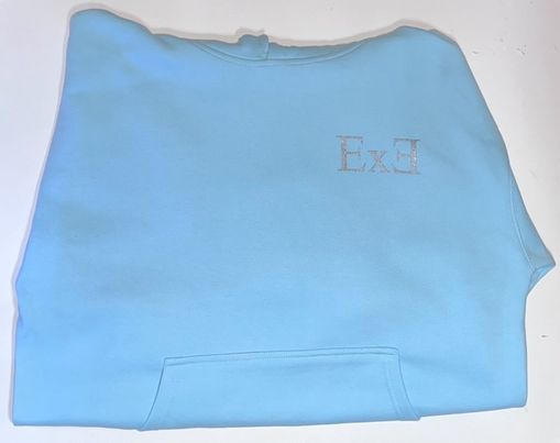 ExƎ Unisex Hoodie (Light turquoise)